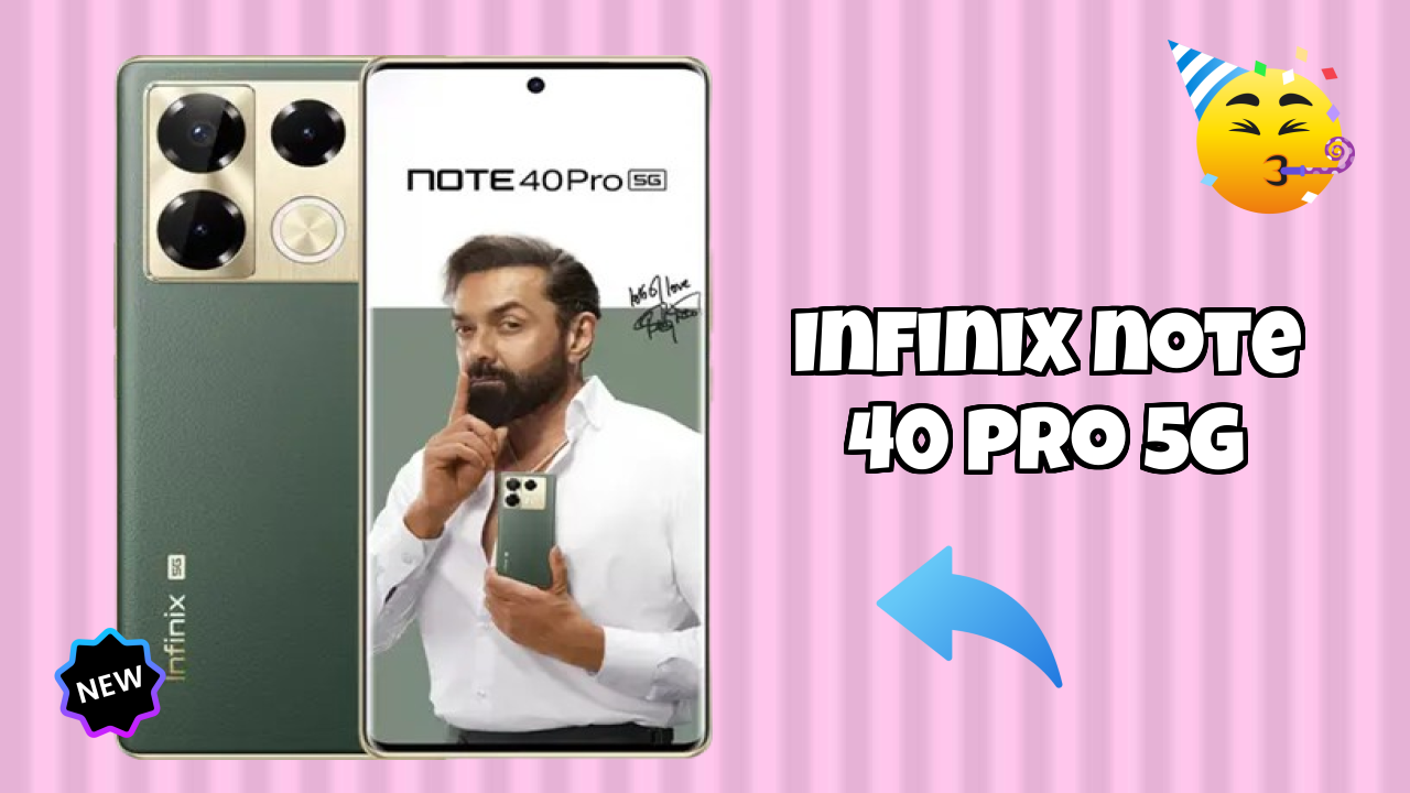 Infinix Note 40 Pro 5G Camera Quality: 32 MP Front Camera Selfie