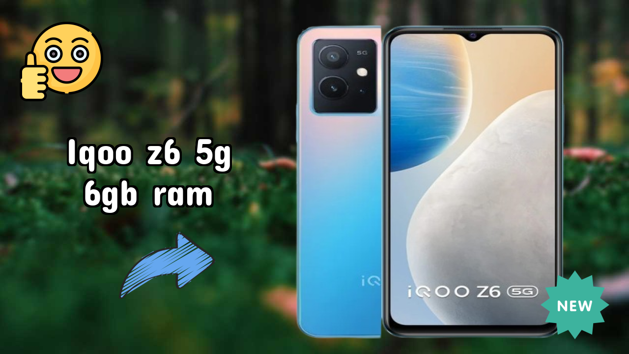 2026 IQOO Z6 5G 6GB RAM: Best And High quolity Smart Phone 