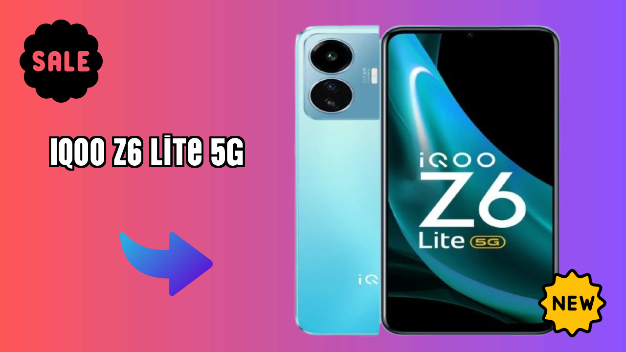 IQOO Z6 Lite 5G at ₹12,999 - Complete Specifications