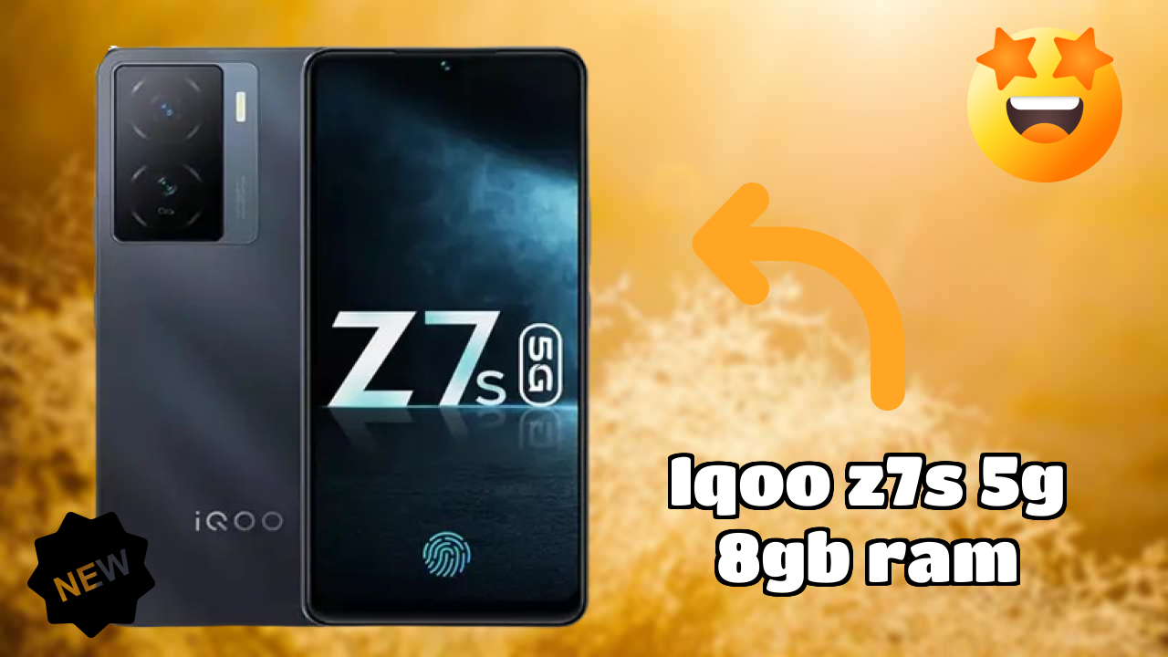 IQOO Z7s 5G 8GB RAM Display Technology: AMOLED Quality