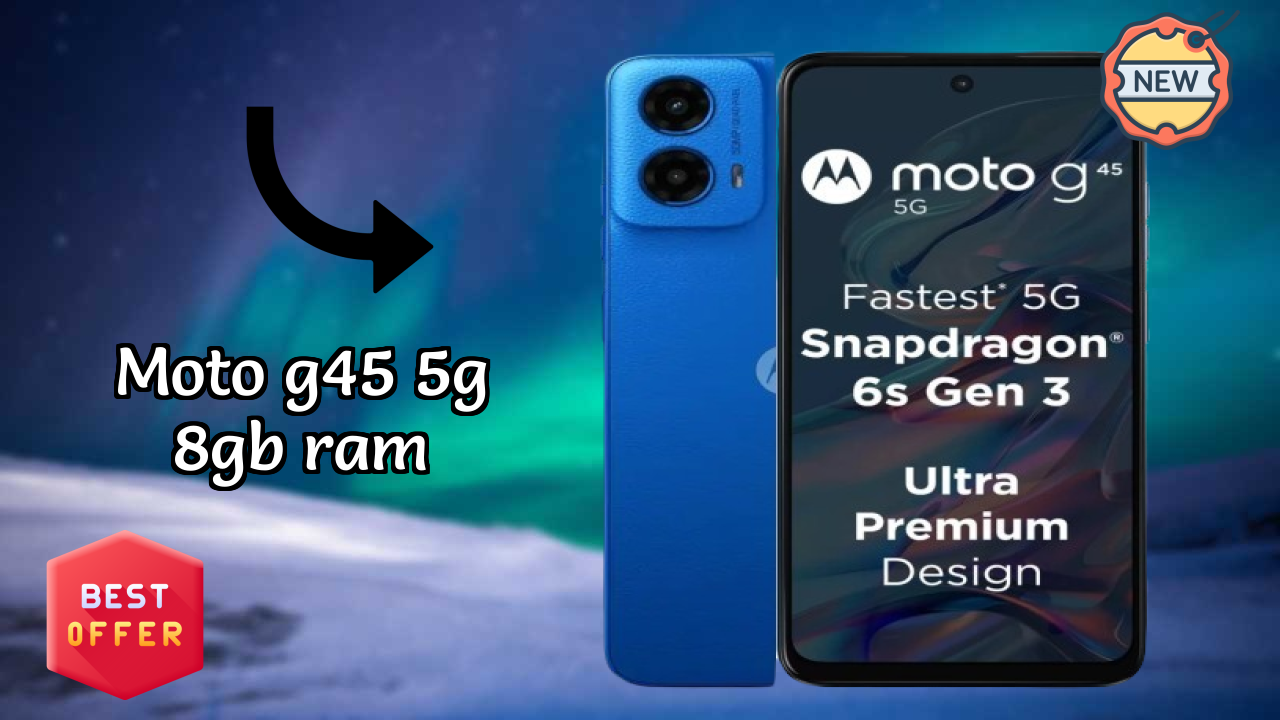 Moto G45 5G 8GB RAM Battery Test: 5000 MAh Lasts All Day?