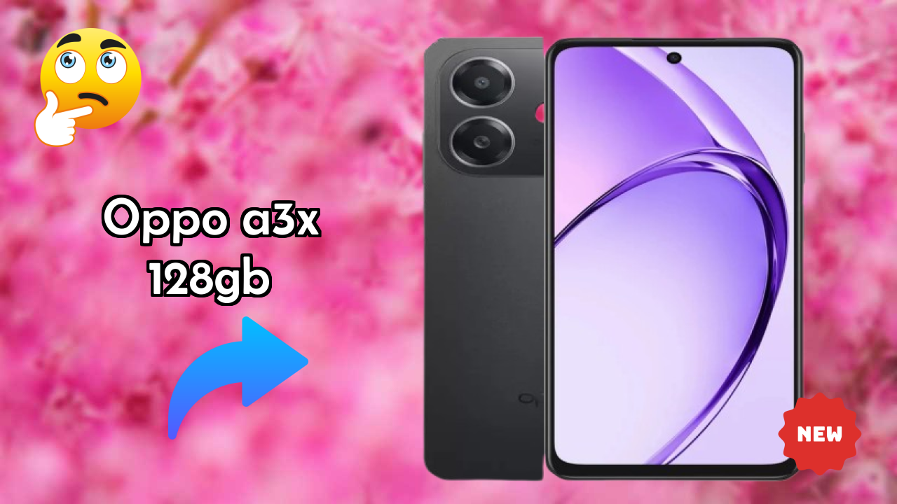 OPPO A3X 128GB Display Review: LCD Quality