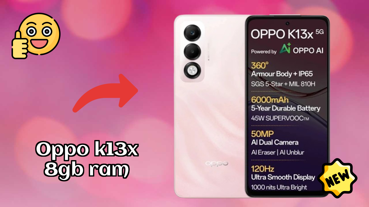 OPPO K13x 8GB RAM Test: Is 8 GB RAM Enough for 2026 Apps?