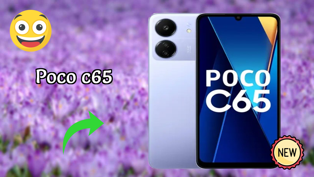 POCO C65 Display Analysis: 6.74 Inches (17.12 Cm) Screen