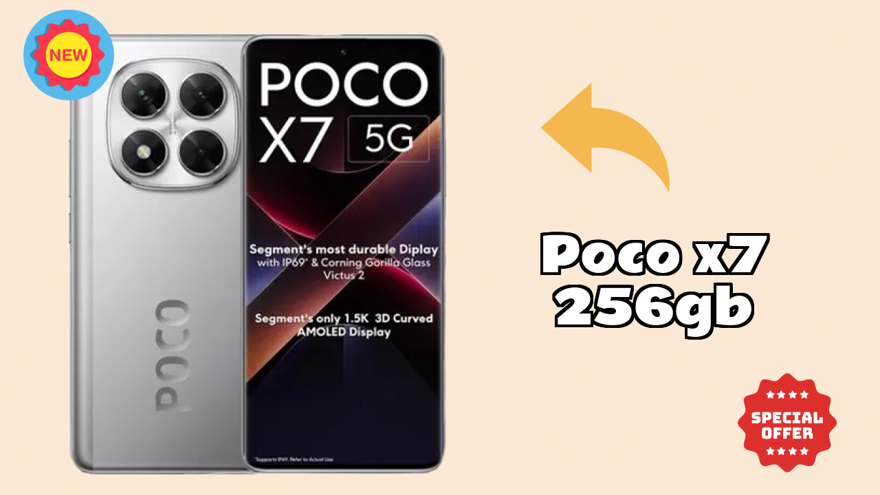 POCO X7 256GB 2026 Feature Breakdown – Full Deep Dive