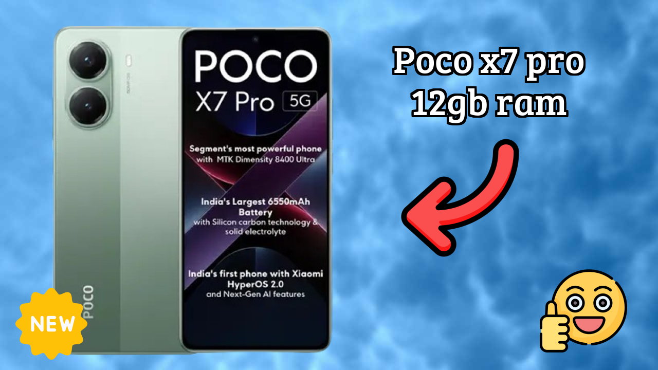 POCO X7 Pro 12GB RAM Display Technology: AMOLED Review