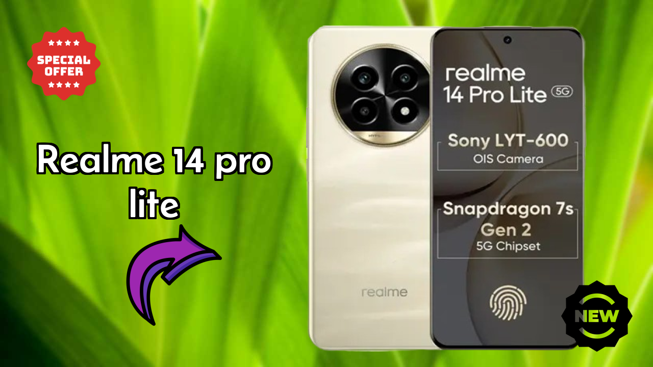Realme 14 Pro Lite at ₹17,999 - Best Deal Available