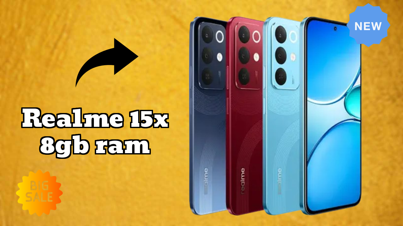Realme 15x 8GB RAM Display Quality: IPS LCD Explained