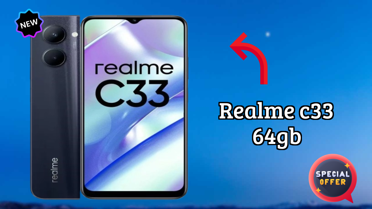 Realme C33 64GB Display Technology: IPS LCD Review