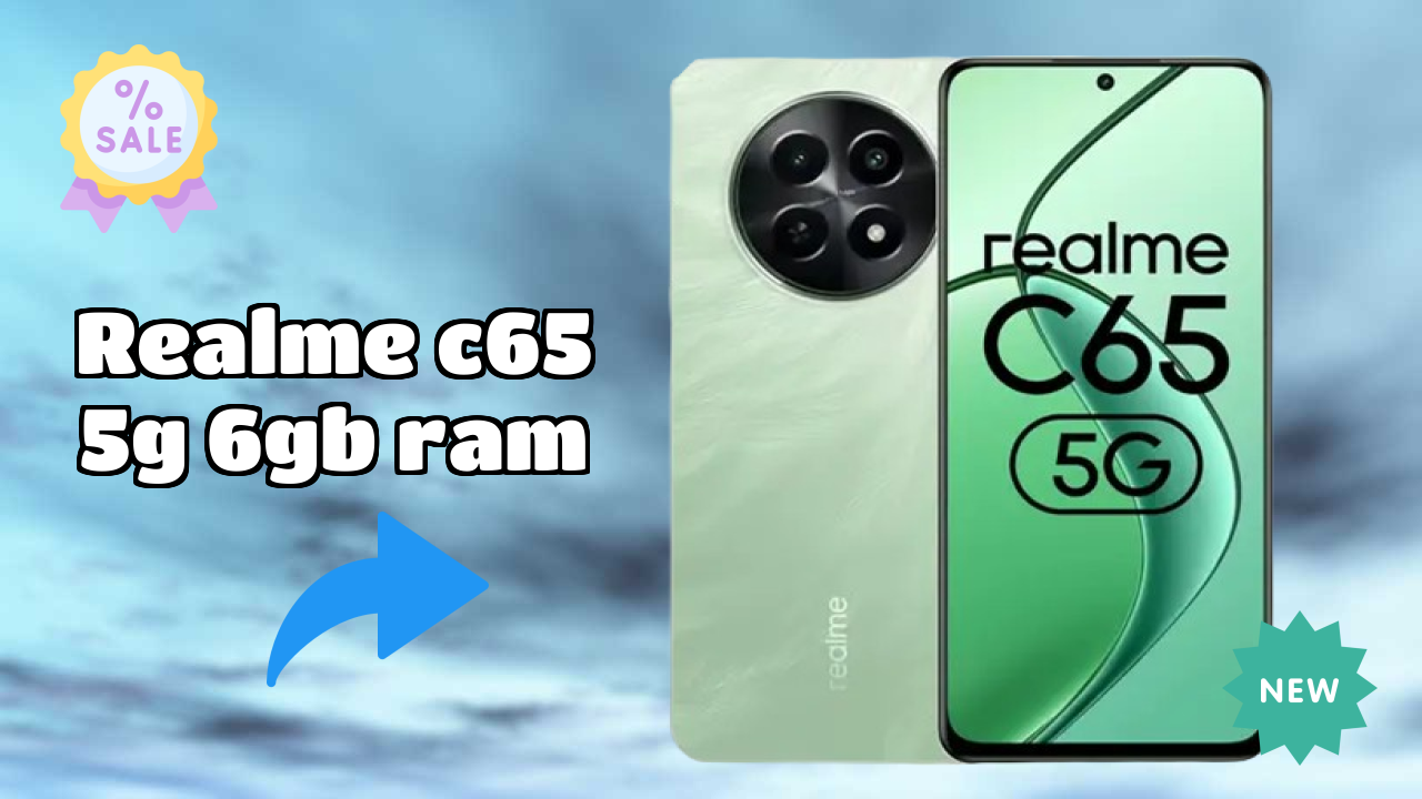 Realme C65 5G 6GB RAM Battery Life: 5000 MAh Charging Speed