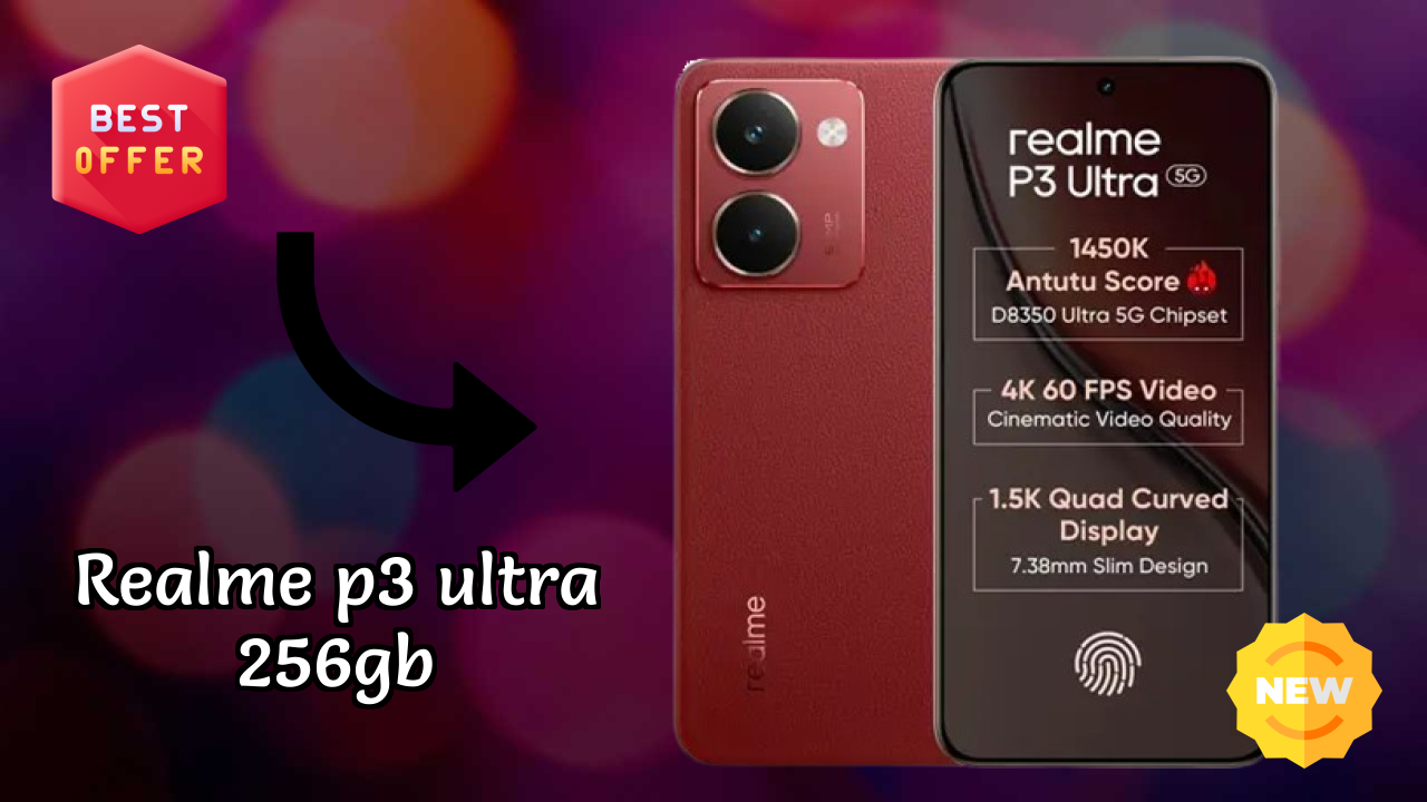 Realme P3 Ultra 256GB RAM Performance: 8 GB RAM Gaming Test