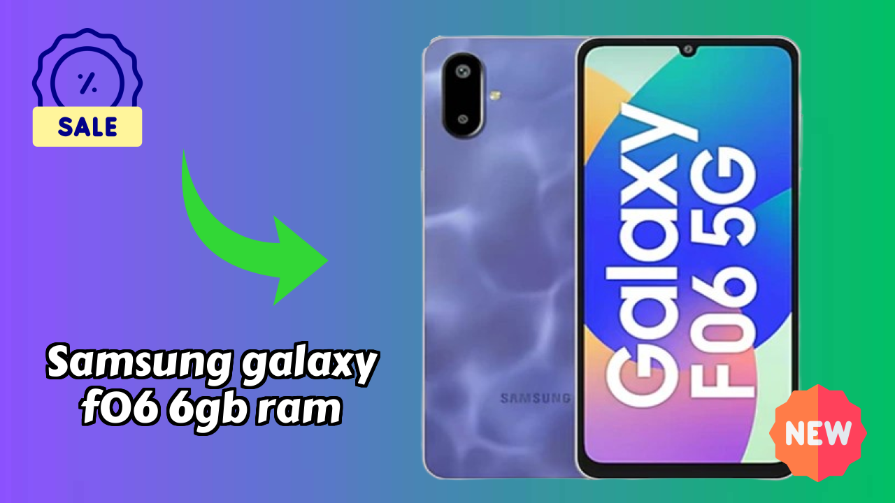 Unboxing Samsung Samsung Galaxy F06 6GB RAM - First Impressions & Features