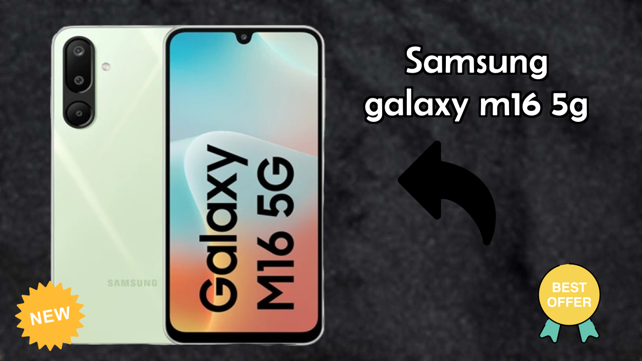 Samsung Galaxy M16 5G Display Size: 6.7 Inches (17.02 Cm) Screen Review