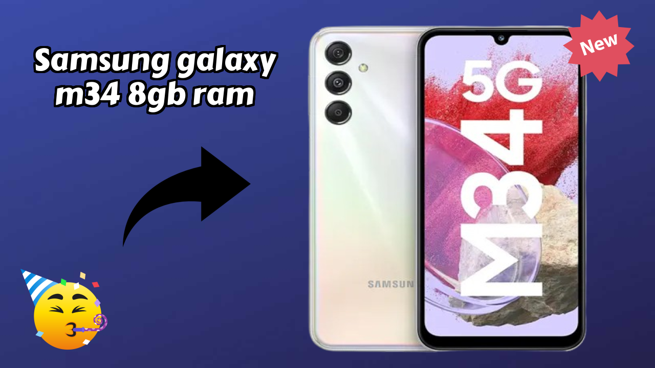 Samsung Galaxy M34 8GB RAM Display Size: 6.5 Inches (16.51 Cm) Screen Review