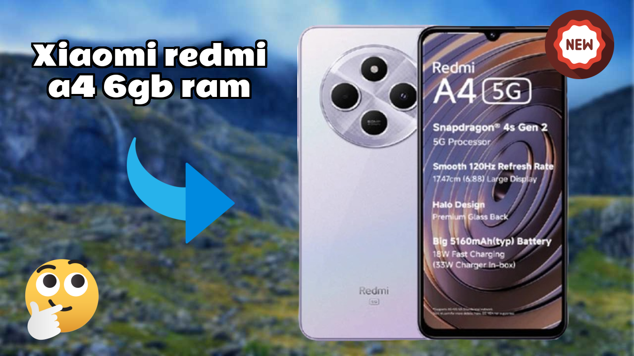 Xiaomi Redmi A4 6GB RAM 2026 best for Buy? Amazing Feachers with AI